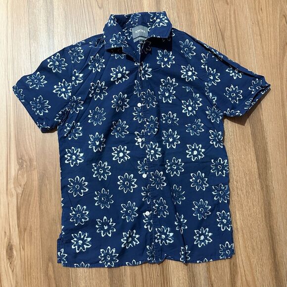 Bonobos Hawaiian Shirt Men's Small Short Sleeve Standard Fit Button Up Tropical - Picture 1 of 5